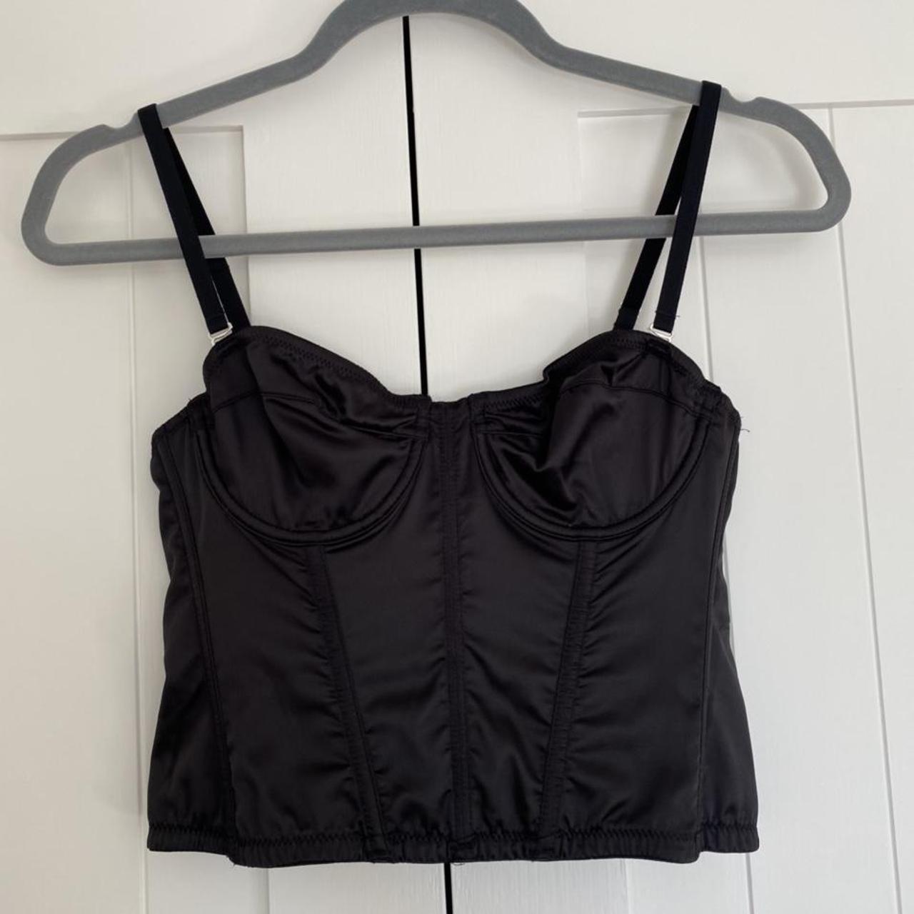 Black Urban Outfitters corset top No longer sold... - Depop