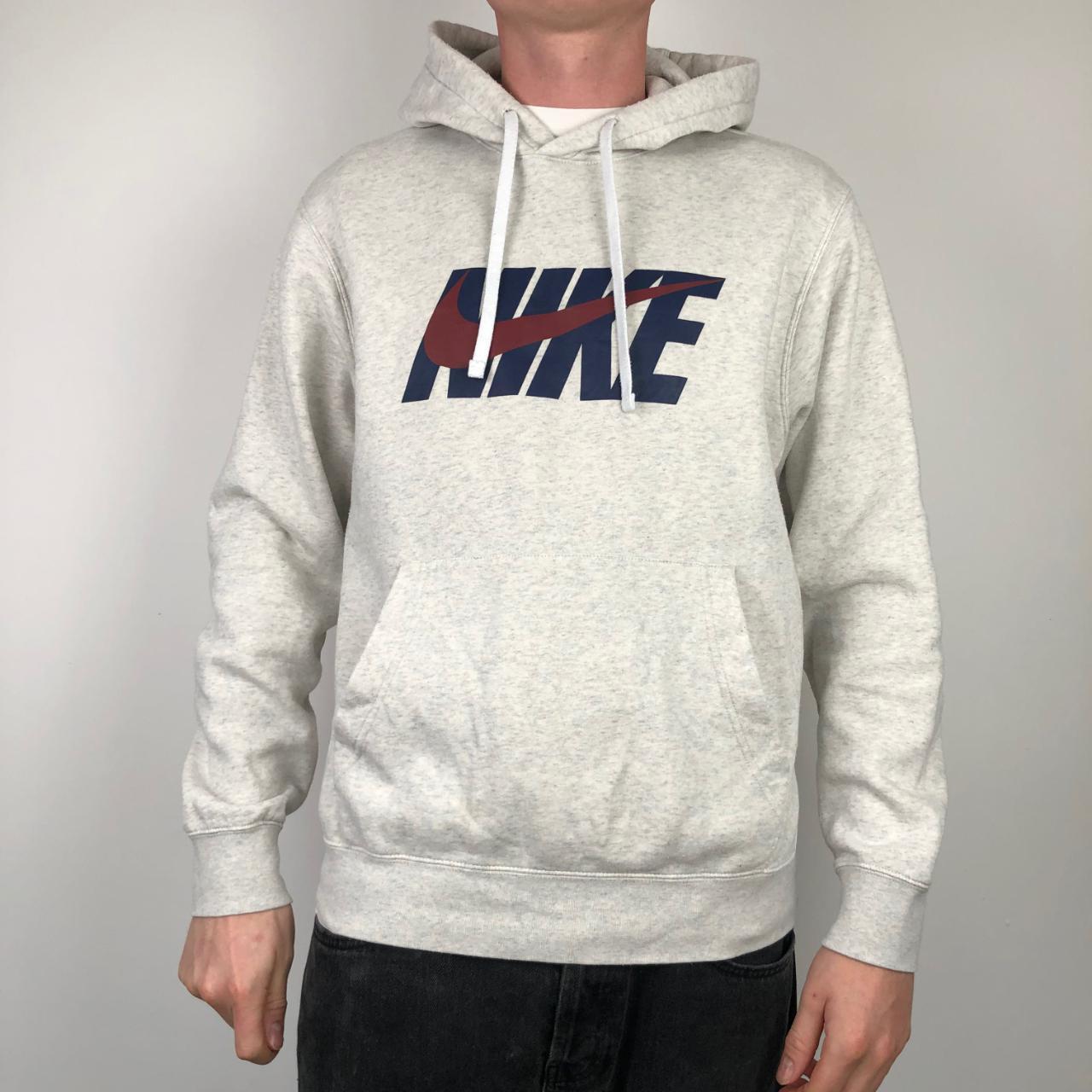 mens grey nike pullover hoodie