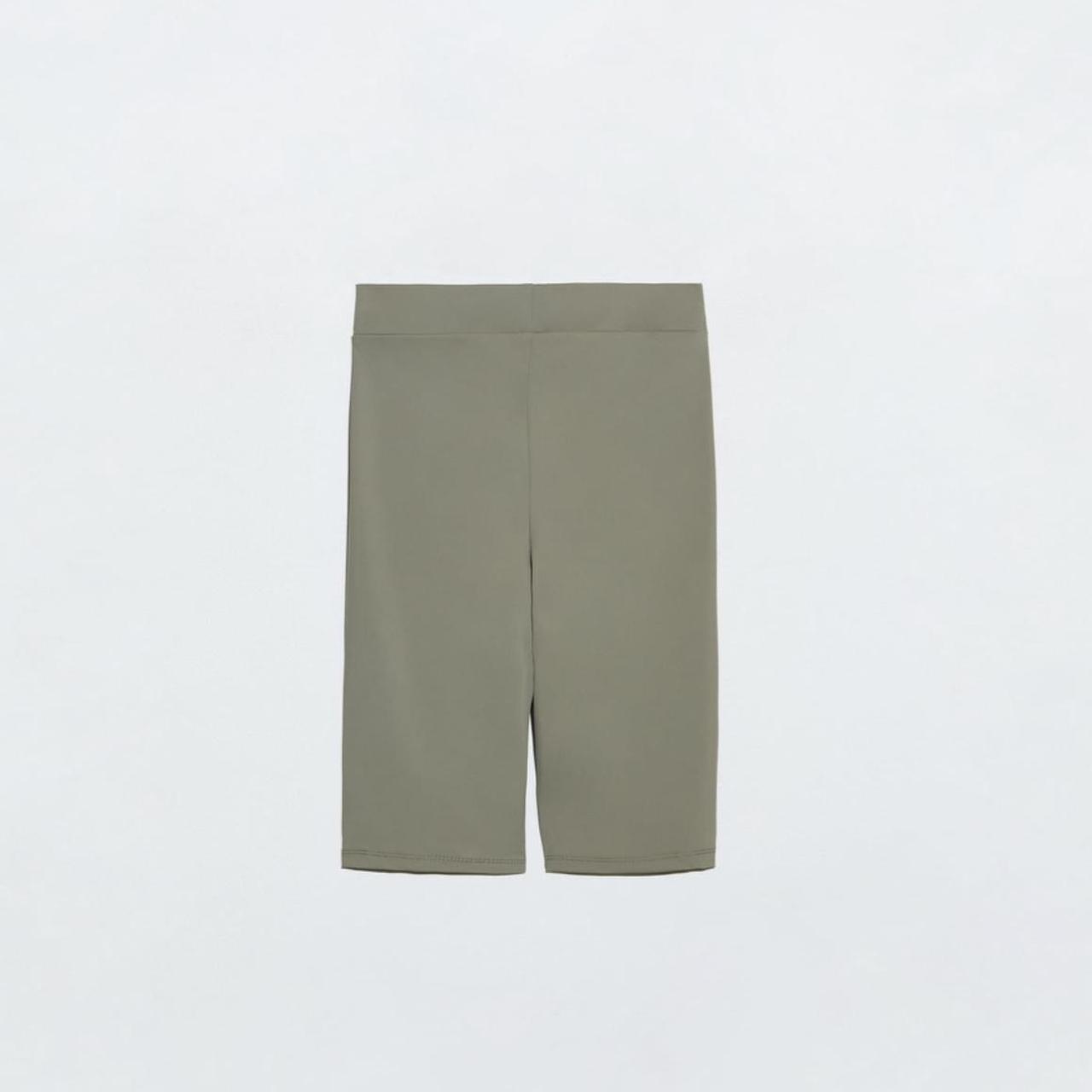 Khaki and taupe Zara cycling shorts £6 each or both... Depop