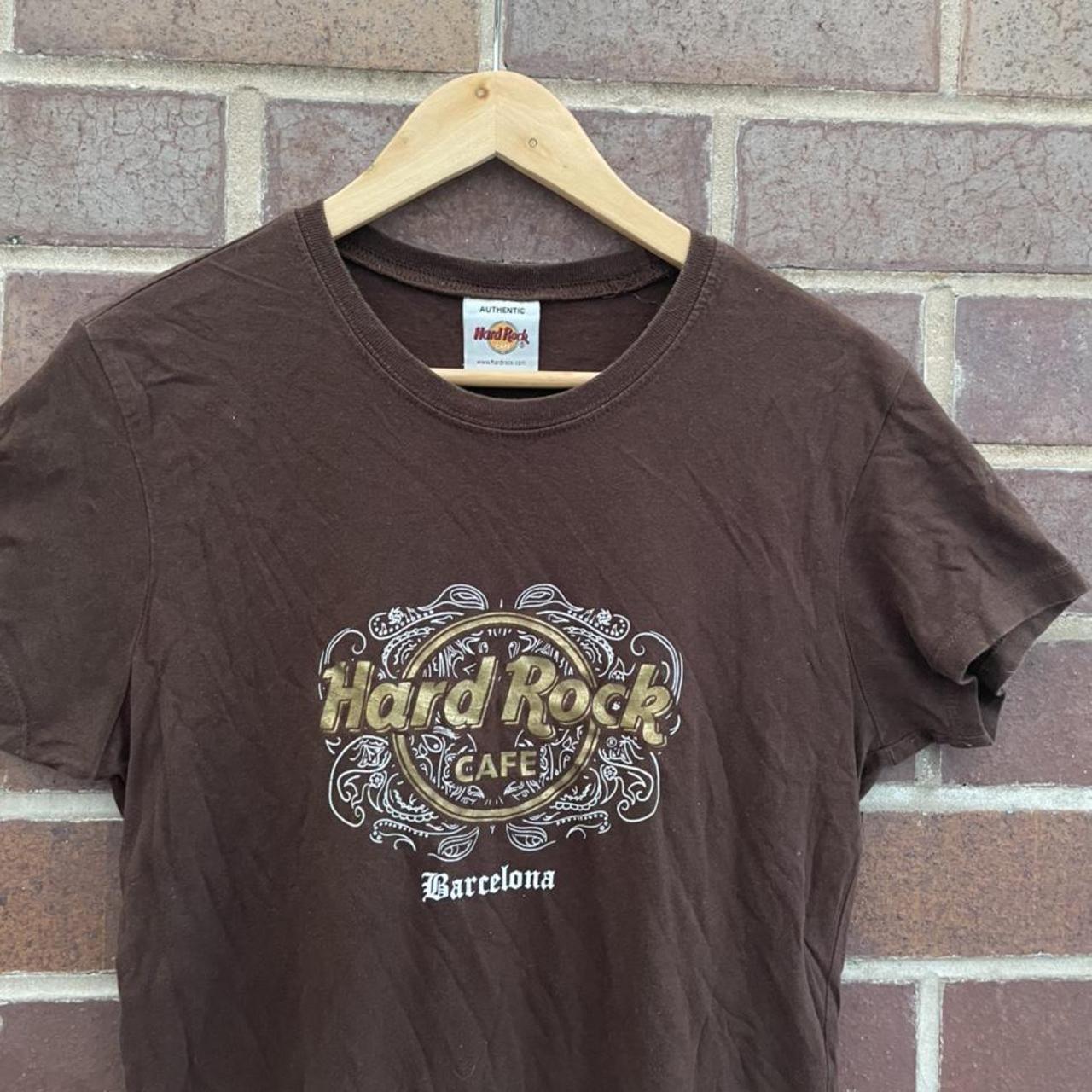 Hard Rock Cafe Barcelona T shirt - Size Small Free... - Depop