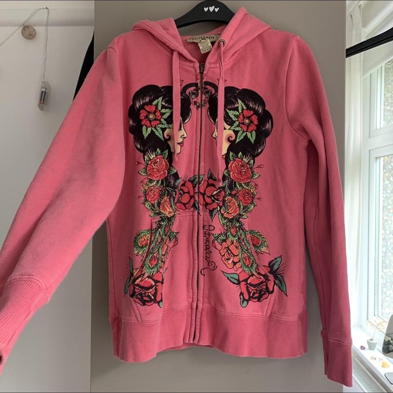 ed hardy pink jacket