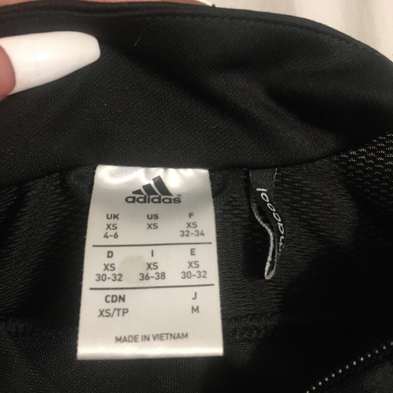 Adidas us hotsell 4 size jacket