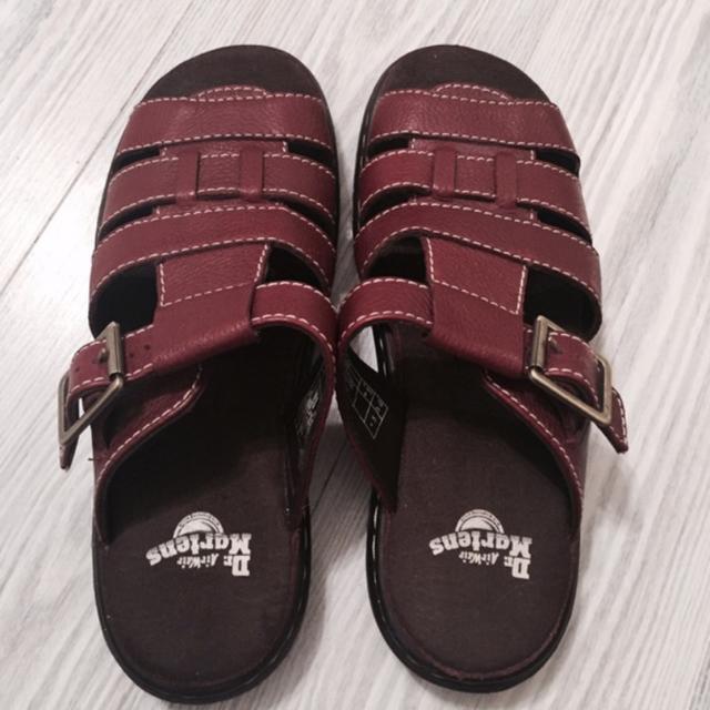 Dr. Martens Brigid Airwair slides have a styling. Depop