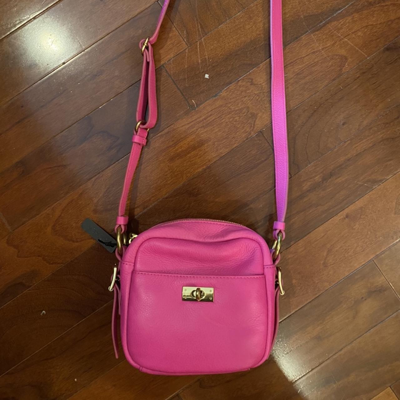 J. Crew neon purse (originally 150) jcrew... Depop
