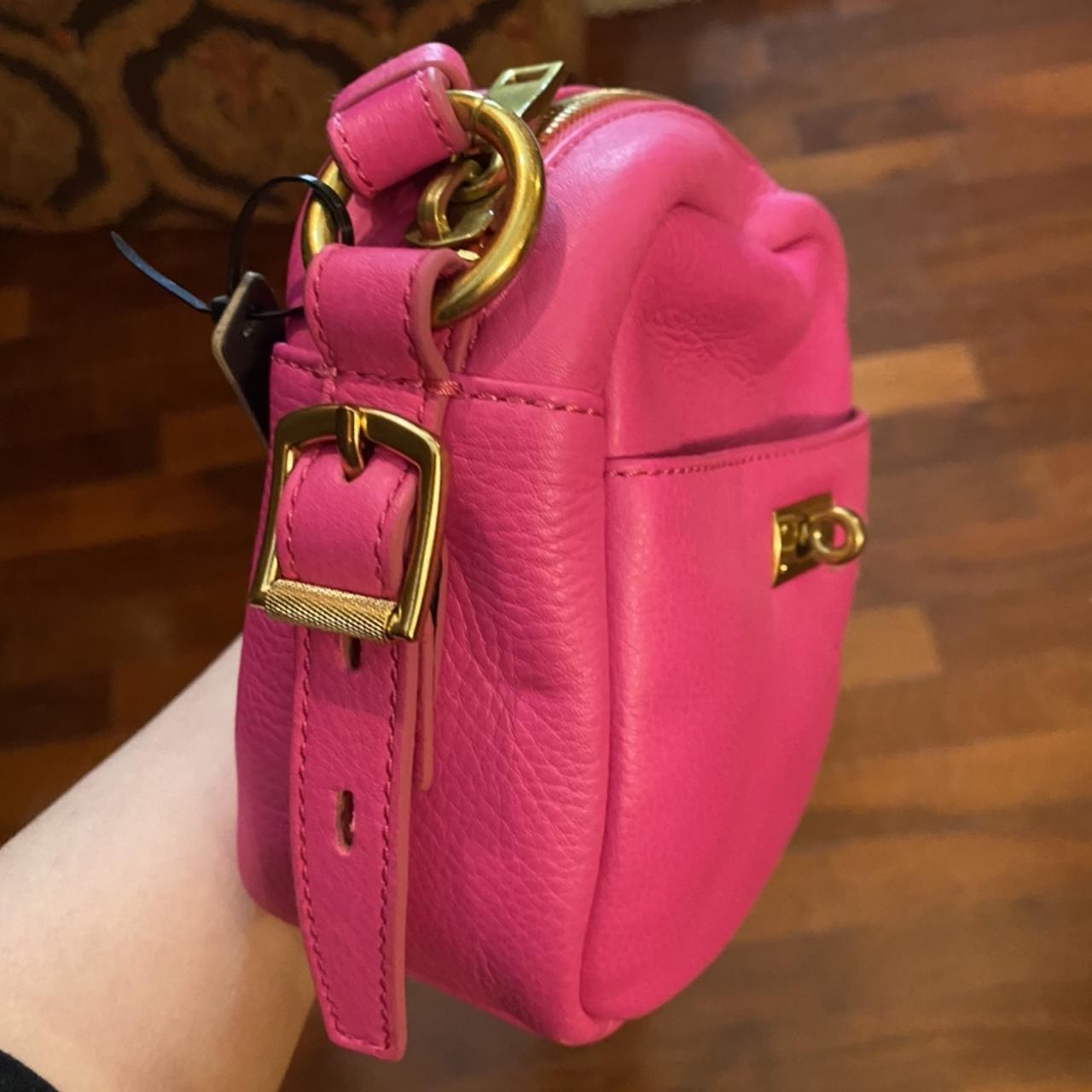 J. Crew neon purse (originally 150) jcrew... Depop