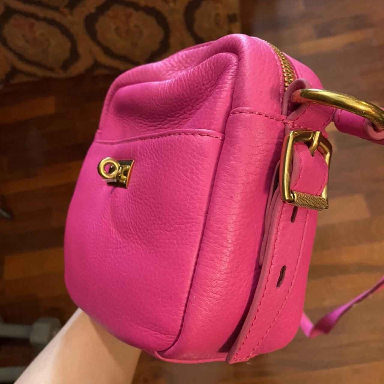 J. Crew neon purse (originally 150) jcrew... Depop