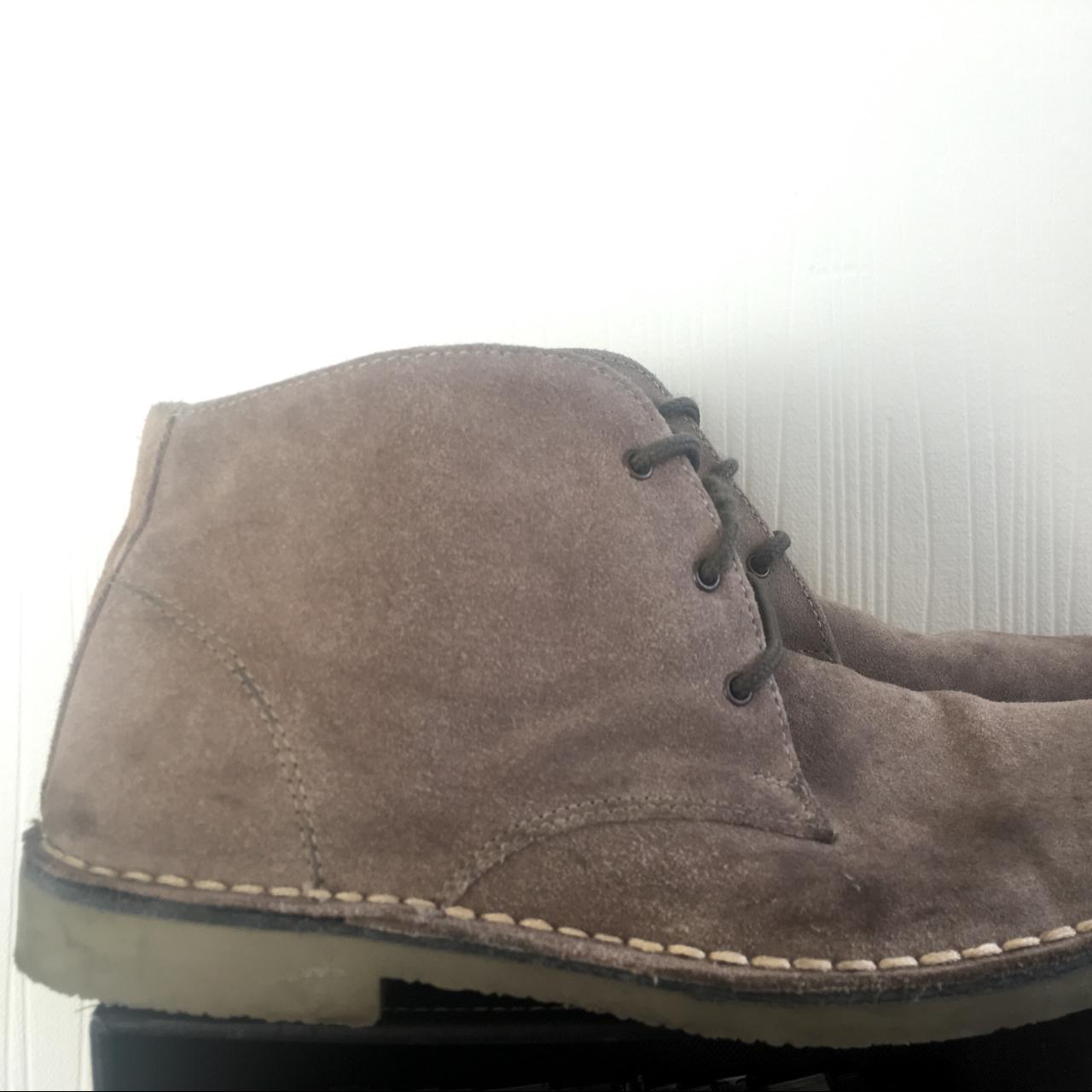 Roamers square best sale toe desert boots