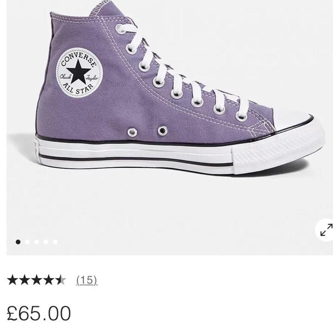 purple converse womens