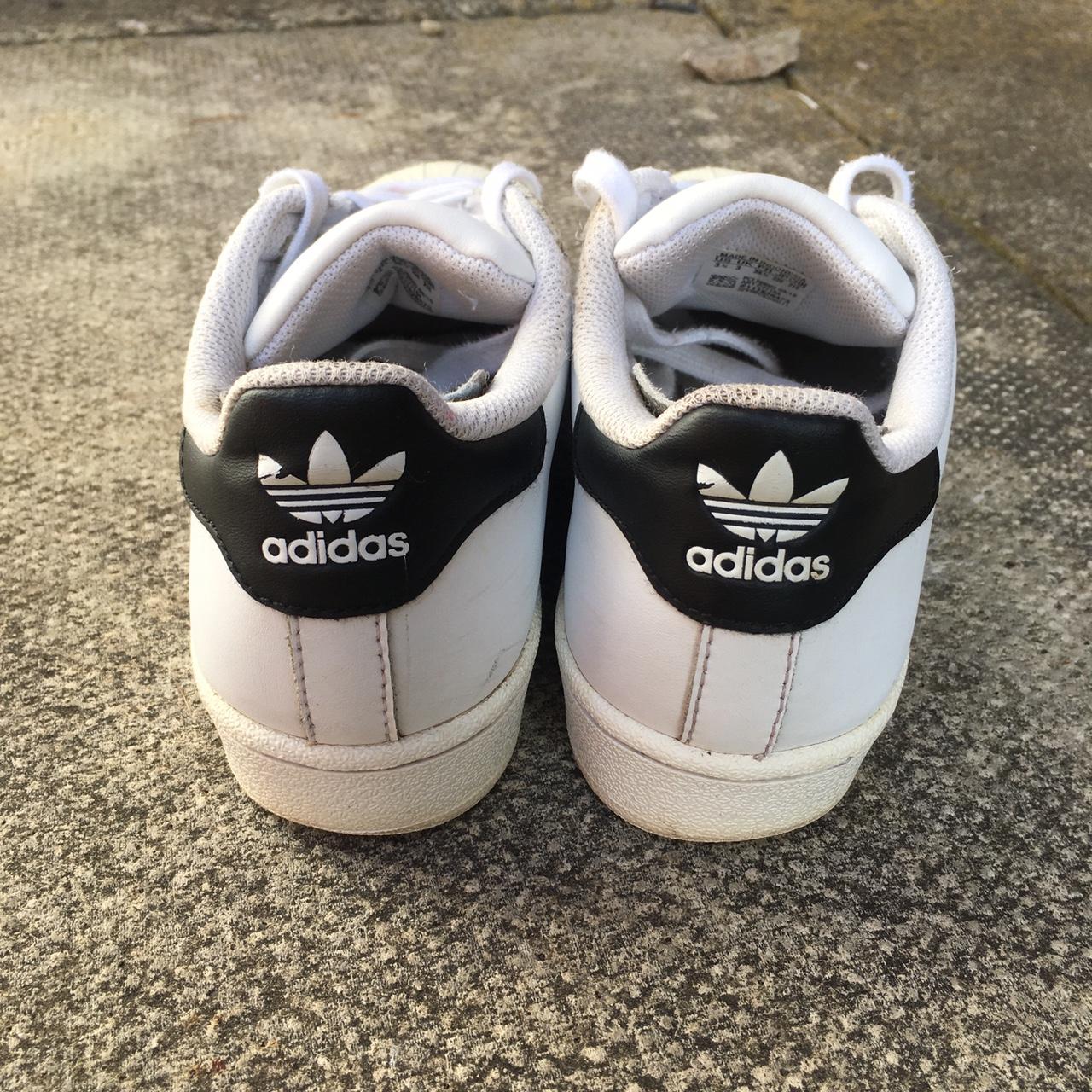 ADIDAS Superstar in White Classic trainers in... - Depop