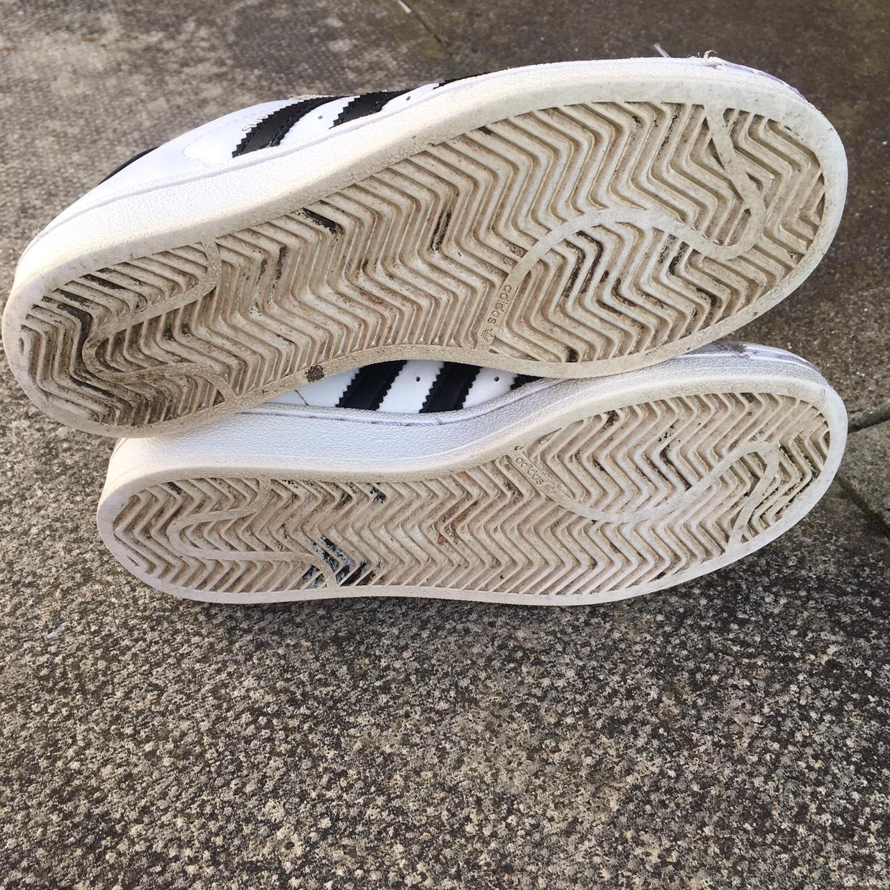 ADIDAS Superstar in White Classic trainers in... - Depop