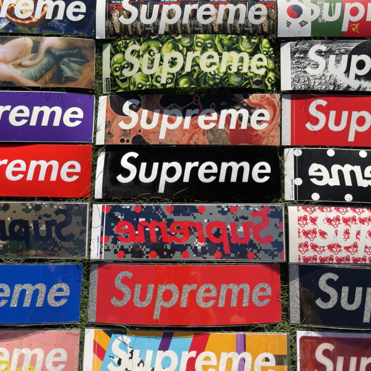 Every supreme 2024 box logo sticker