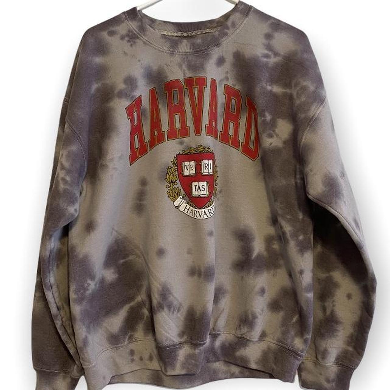 harvard tie dye shirt