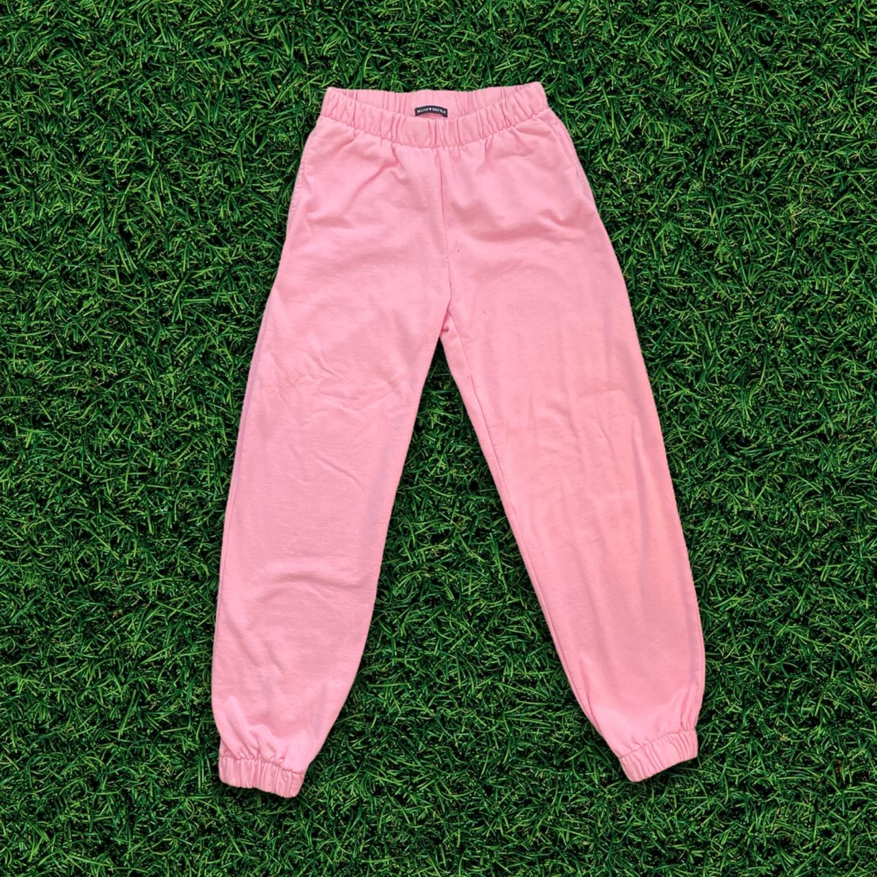 Pink Brand Melville Rosa Sweatpants Size: One size - Depop