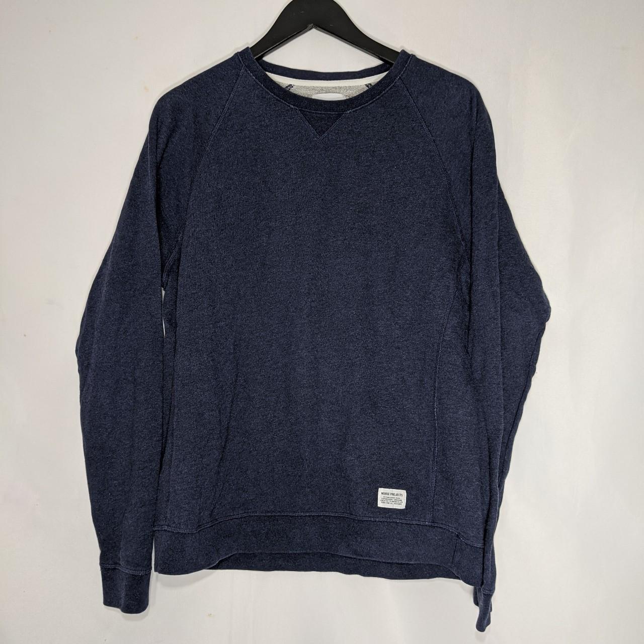 Norse Projects Men's Navy and Blue Sweatshirt