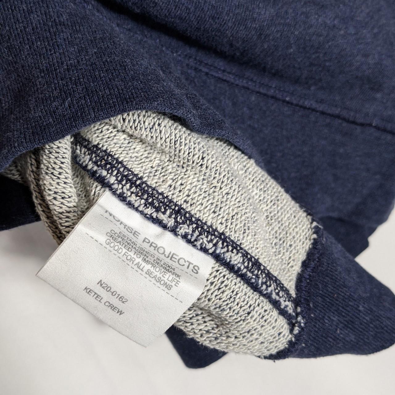 Norse Projects Men's Navy and Blue Sweatshirt (4)