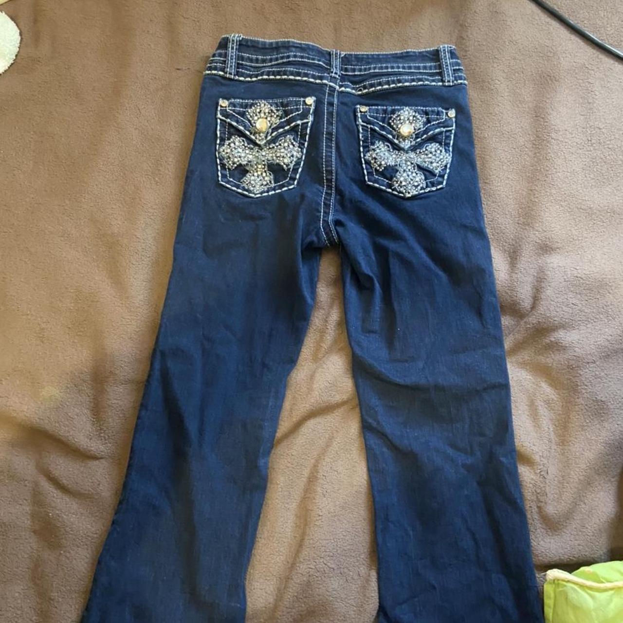 Y2k Mcbling Boot Cut Jeans Anyone Alexa Play Depop