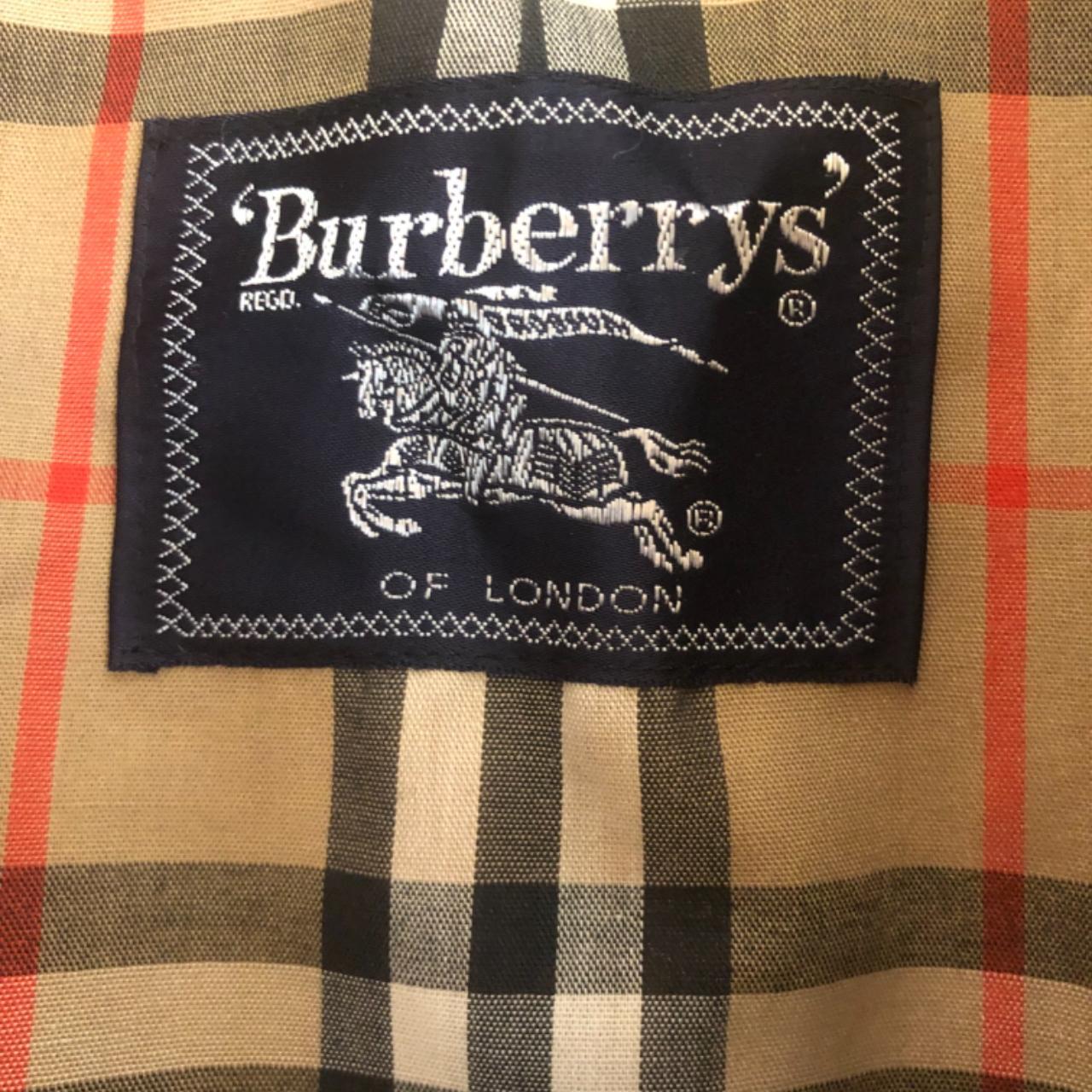 Vintage Authentic Burberry men’s trench coat/jacket.... - Depop