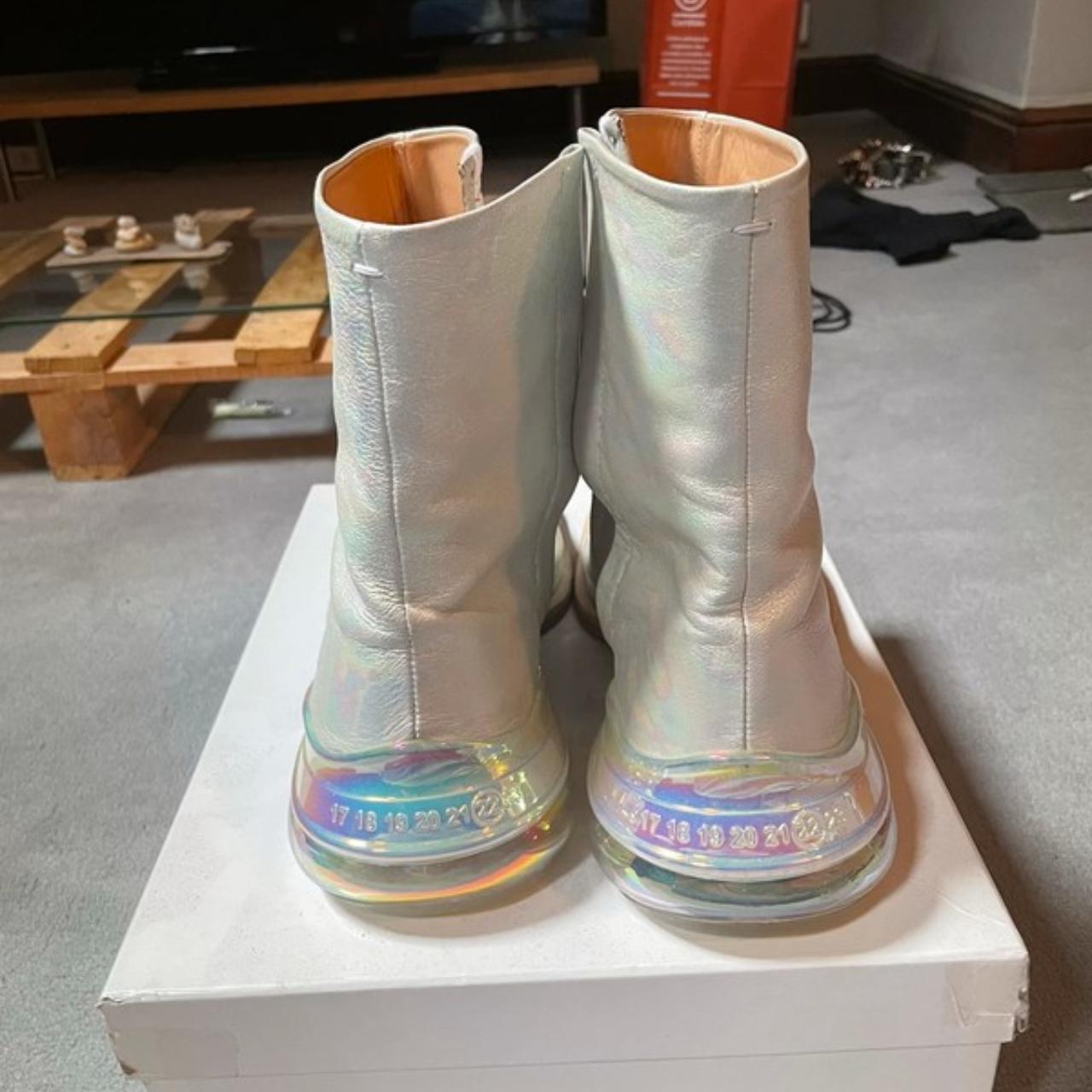 tabi airbag heel ankle boots