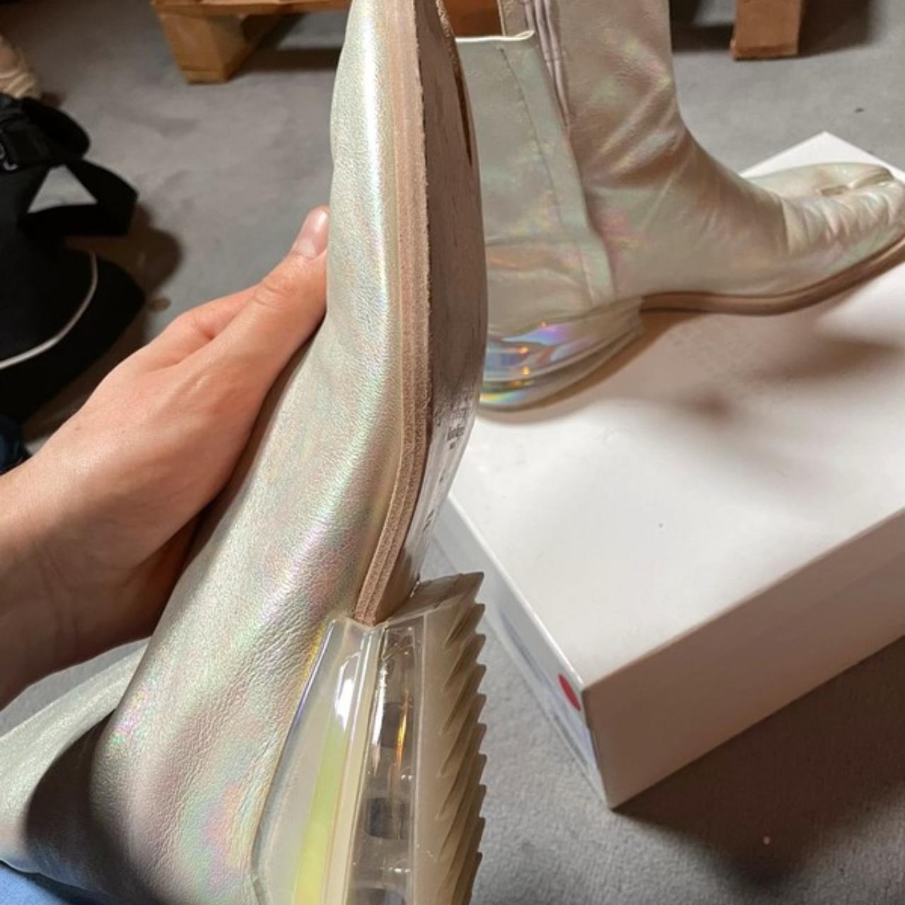 tabi airbag heel ankle boots