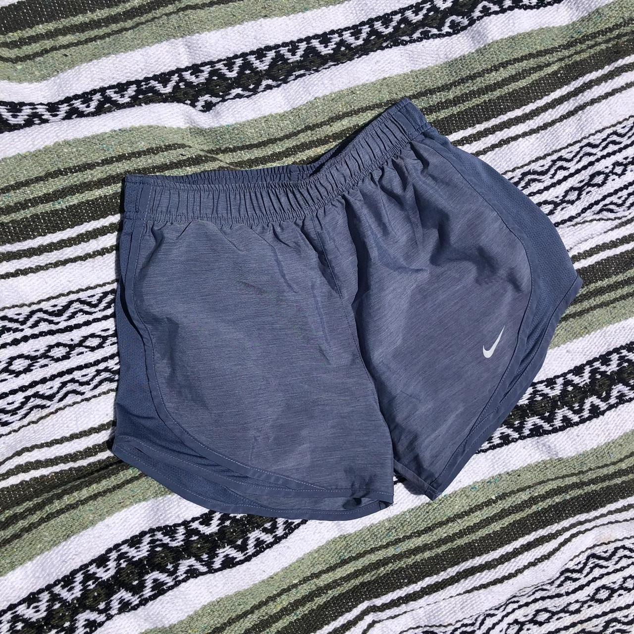 womens nike blue shorts