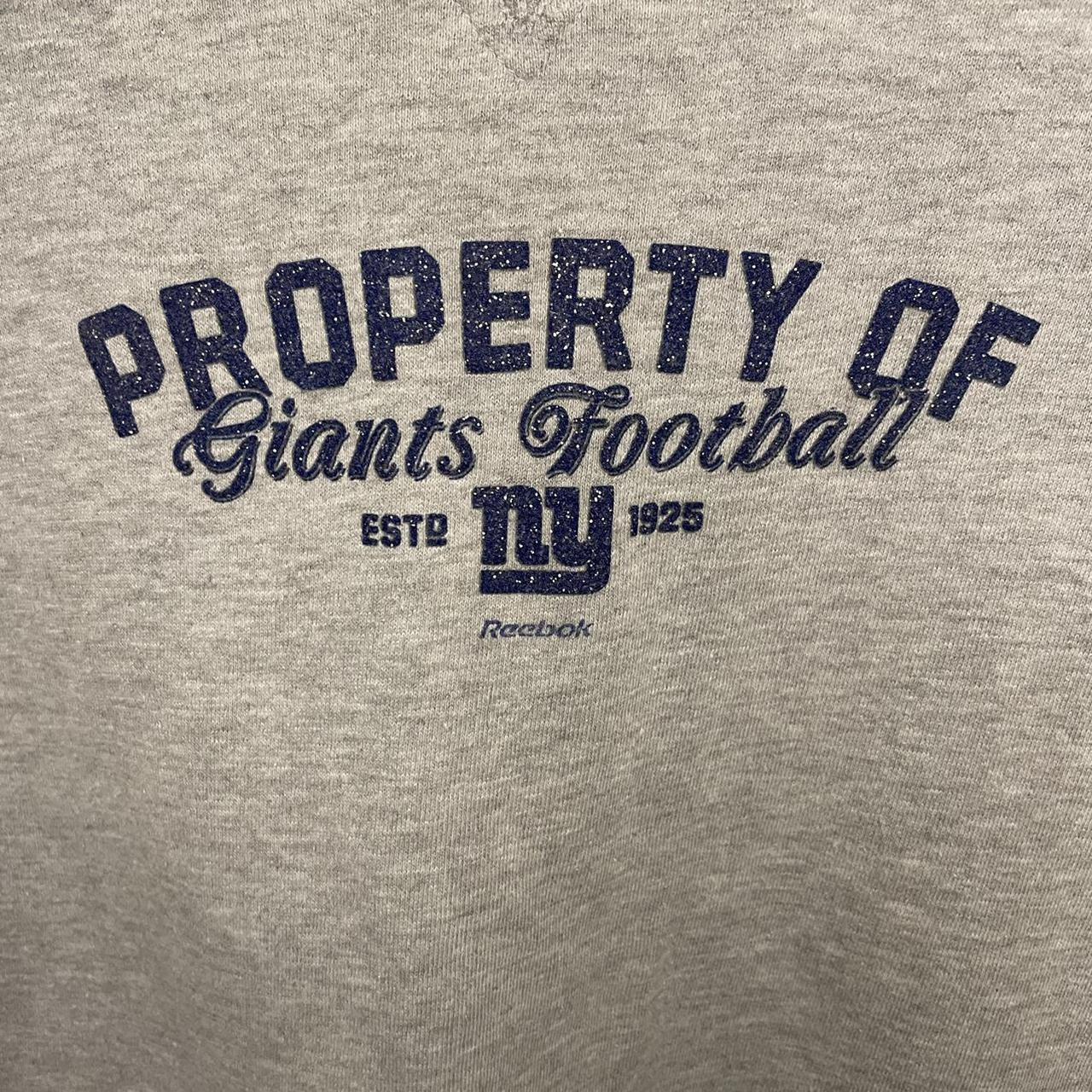 Reebok NFL New York Giants Pullover Zip Up Pit to - Depop