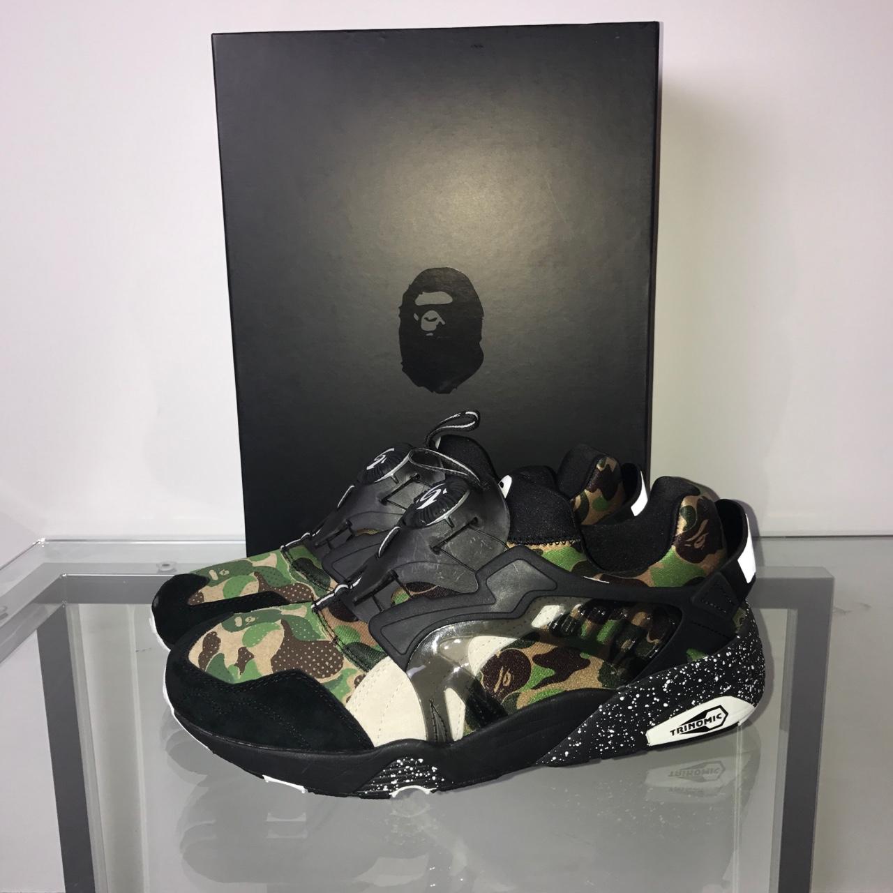 PUMA X BAPE DISC BLAZE DS with box and receipts