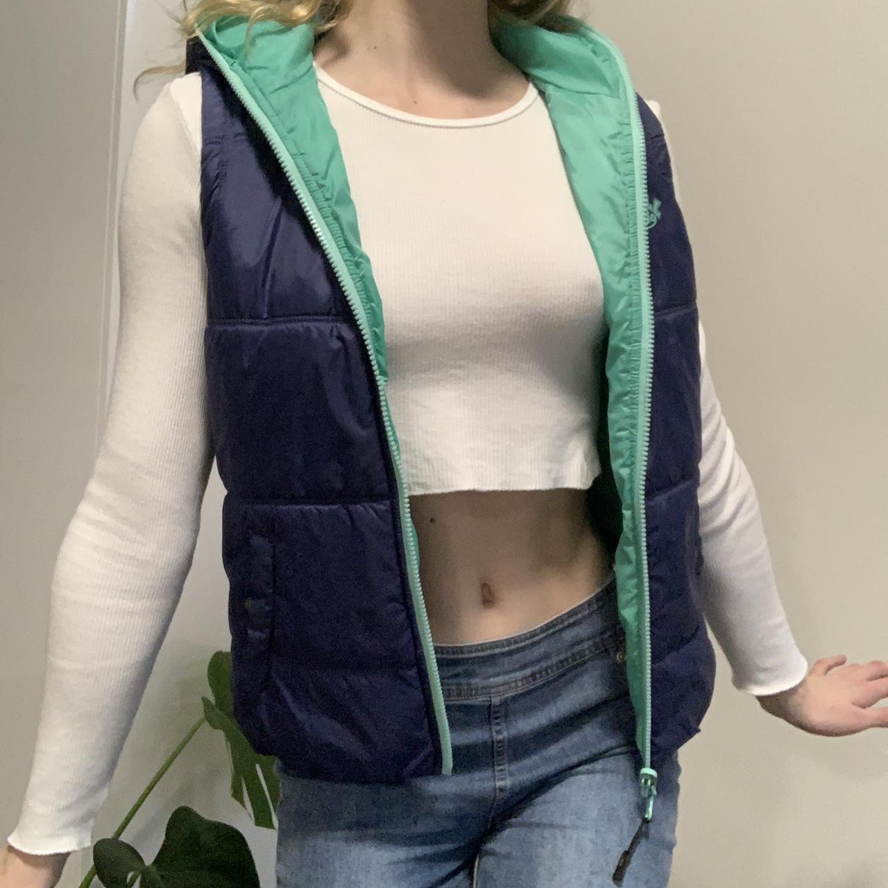 cutest Y2K Russell Athletic puffer vest please dm... Depop