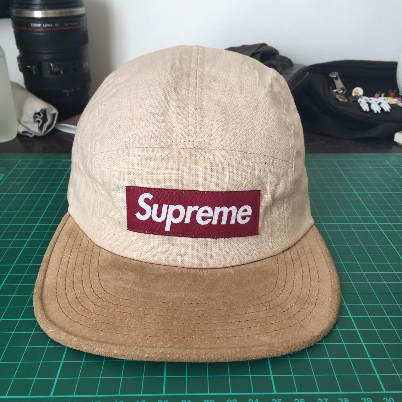 Supreme SS/2011 Pink/Tan Safari 5 Panel Camp Cap,