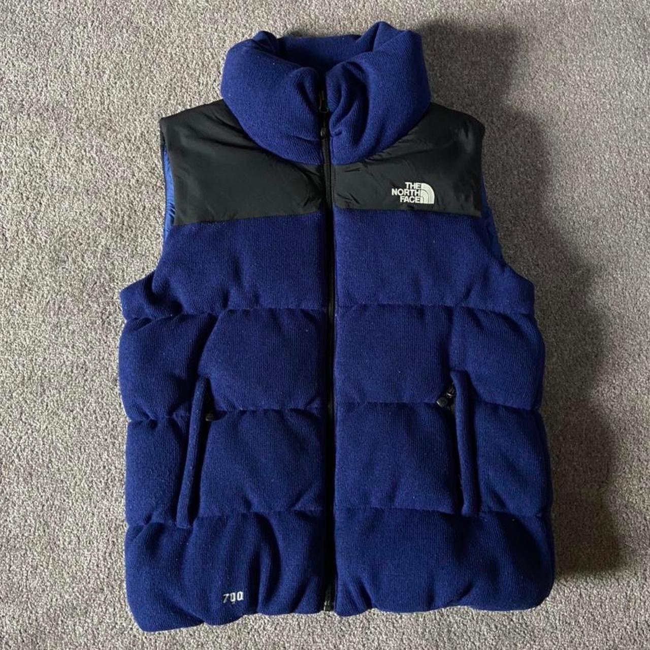 north face gilet mens navy