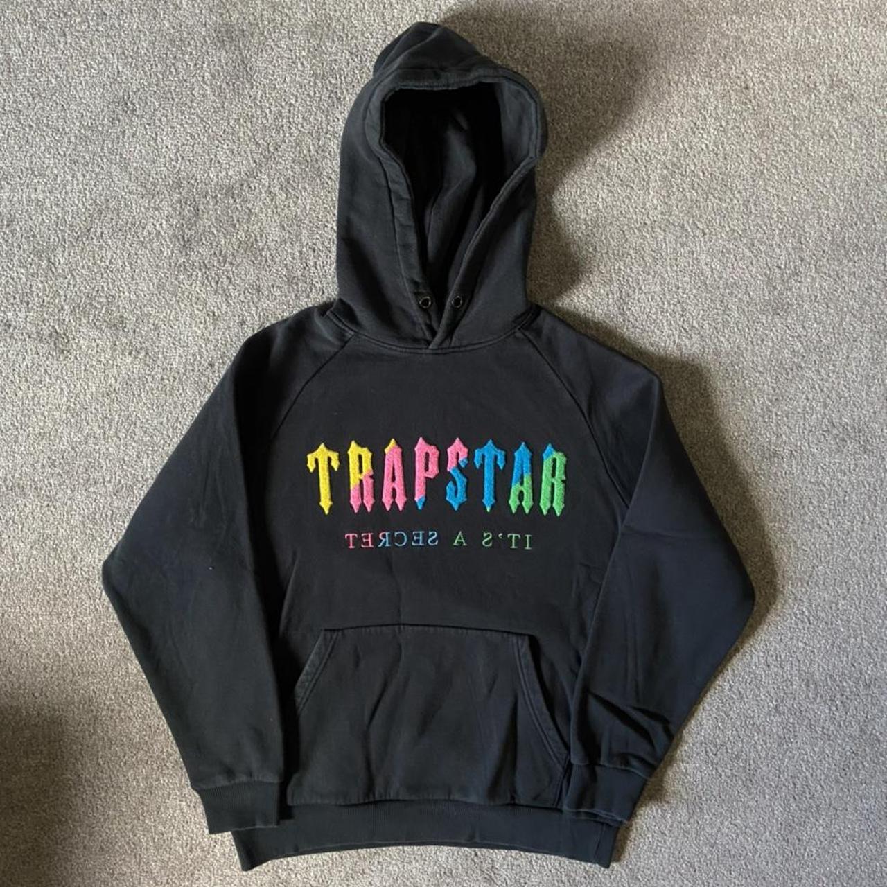 Mens Trapstar Decoded Candy Flavours Hoodie Black... Depop