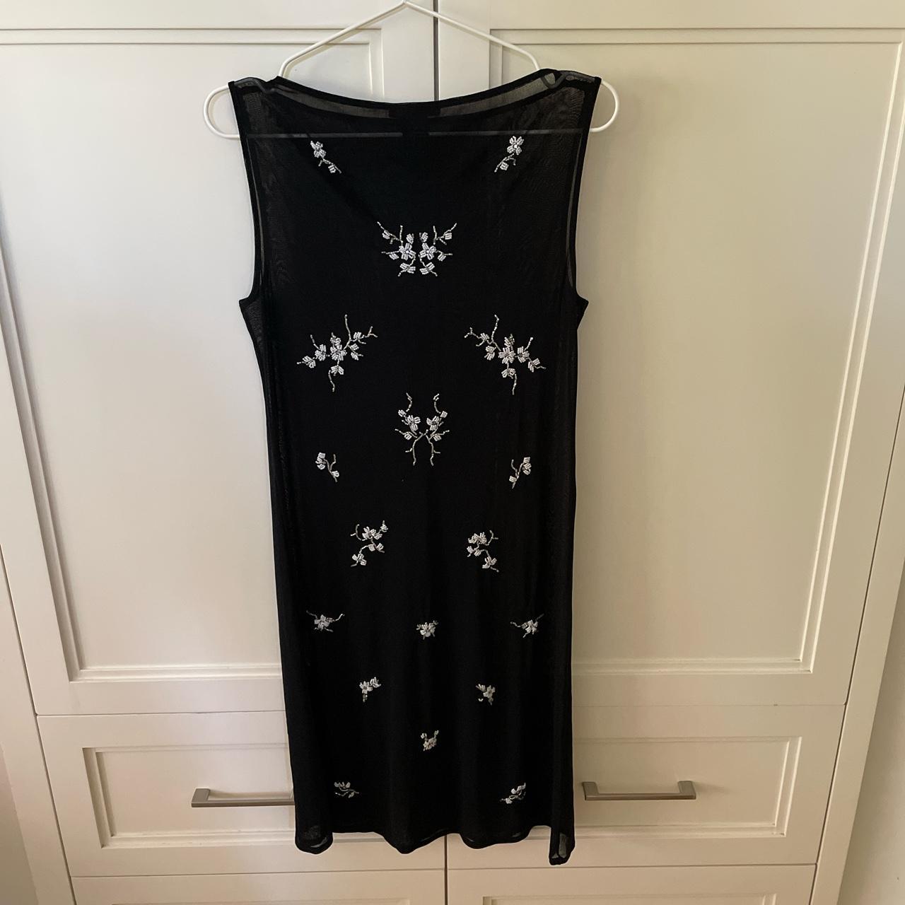 Vintage Vivienne Tam mesh mini dress. Black see... - Depop