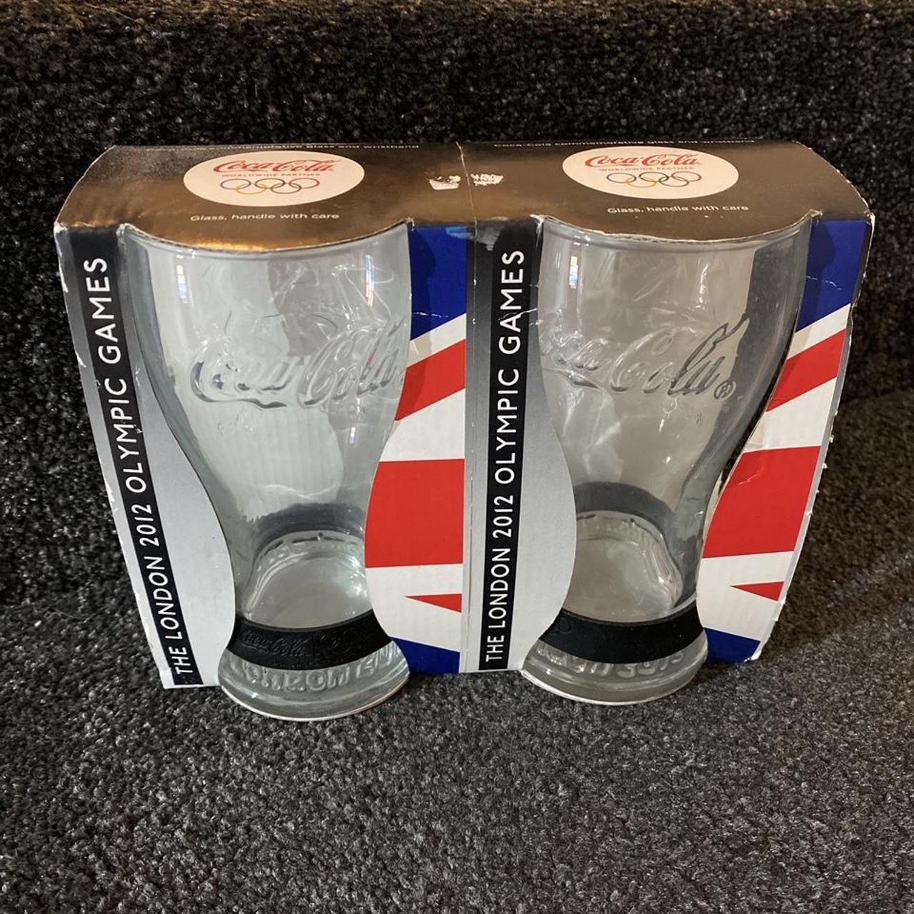 London 2012 Olympic Games Coca Cola Glasses x2 With... Depop