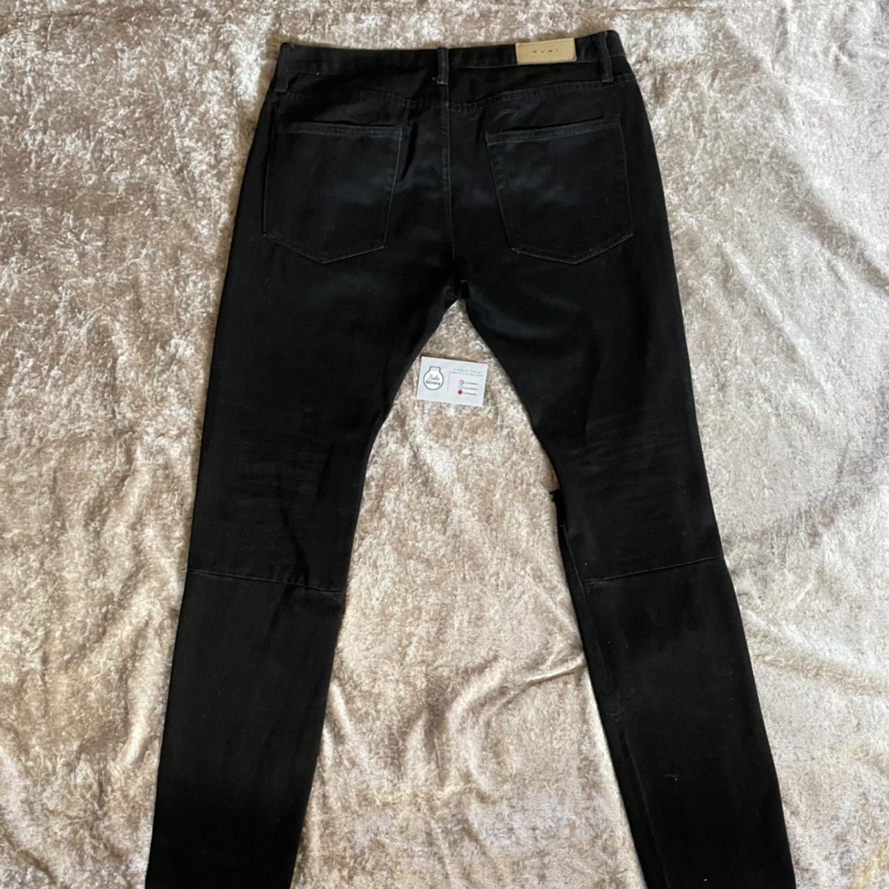 MNML LA Denim Jeans Black Size 33 - 10/10 pretty... - Depop