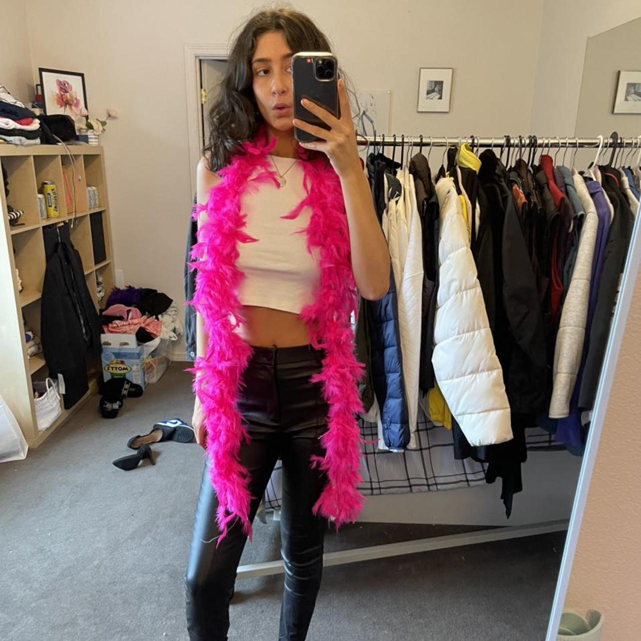 Pink bowa Perfect for Halloween costume or... - Depop