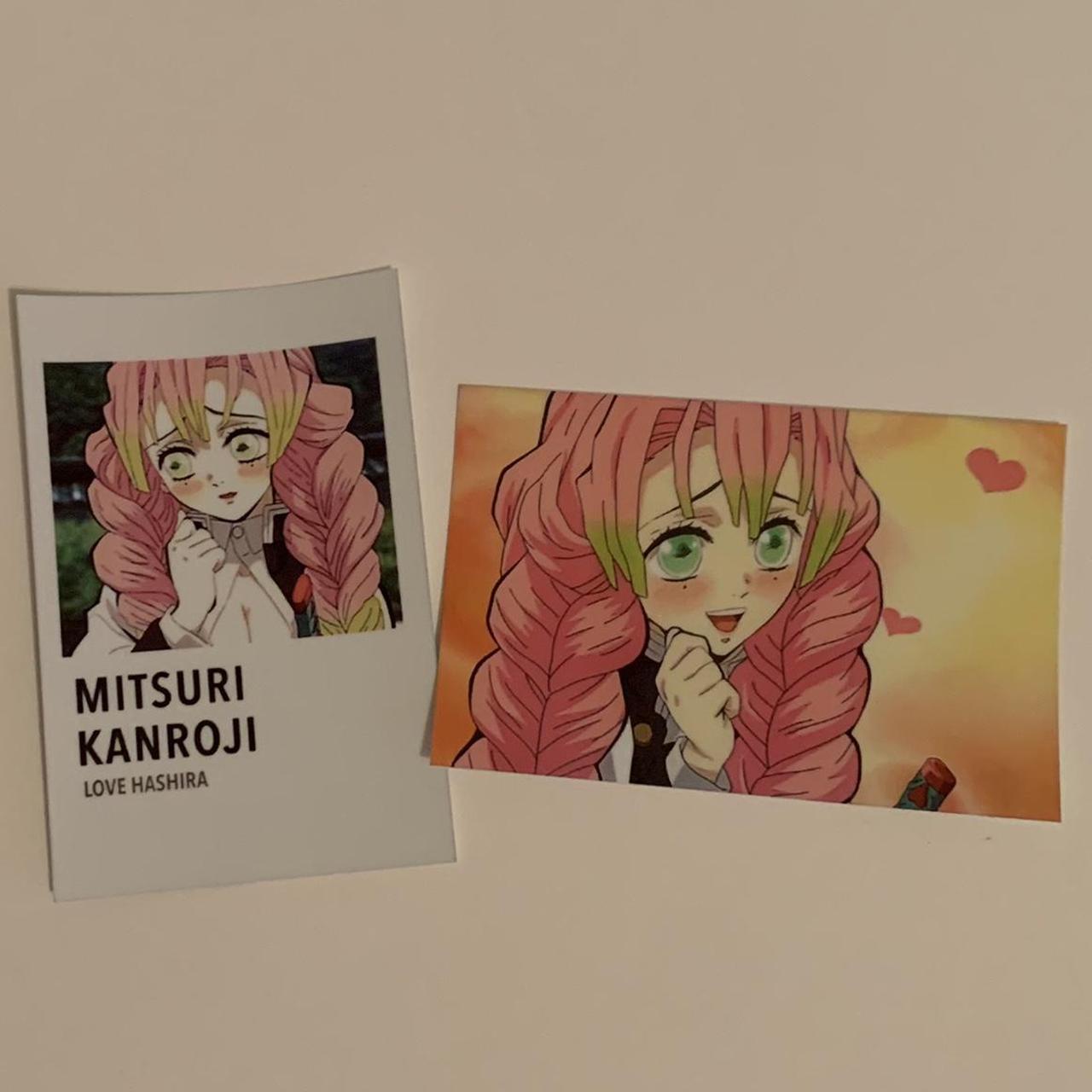 2 Piece Demon Slayer Mitsuri Kanroji Stickers... - Depop