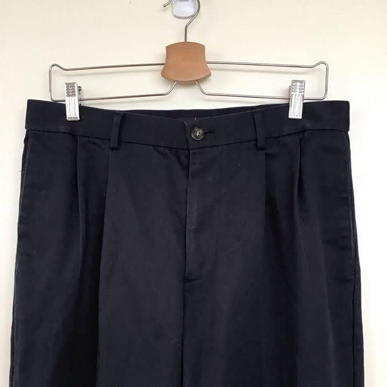 Dockers Men's Navy and Blue Trousers (2)