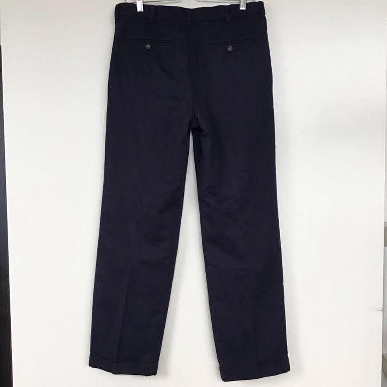 Dockers Men's Navy and Blue Trousers (3)