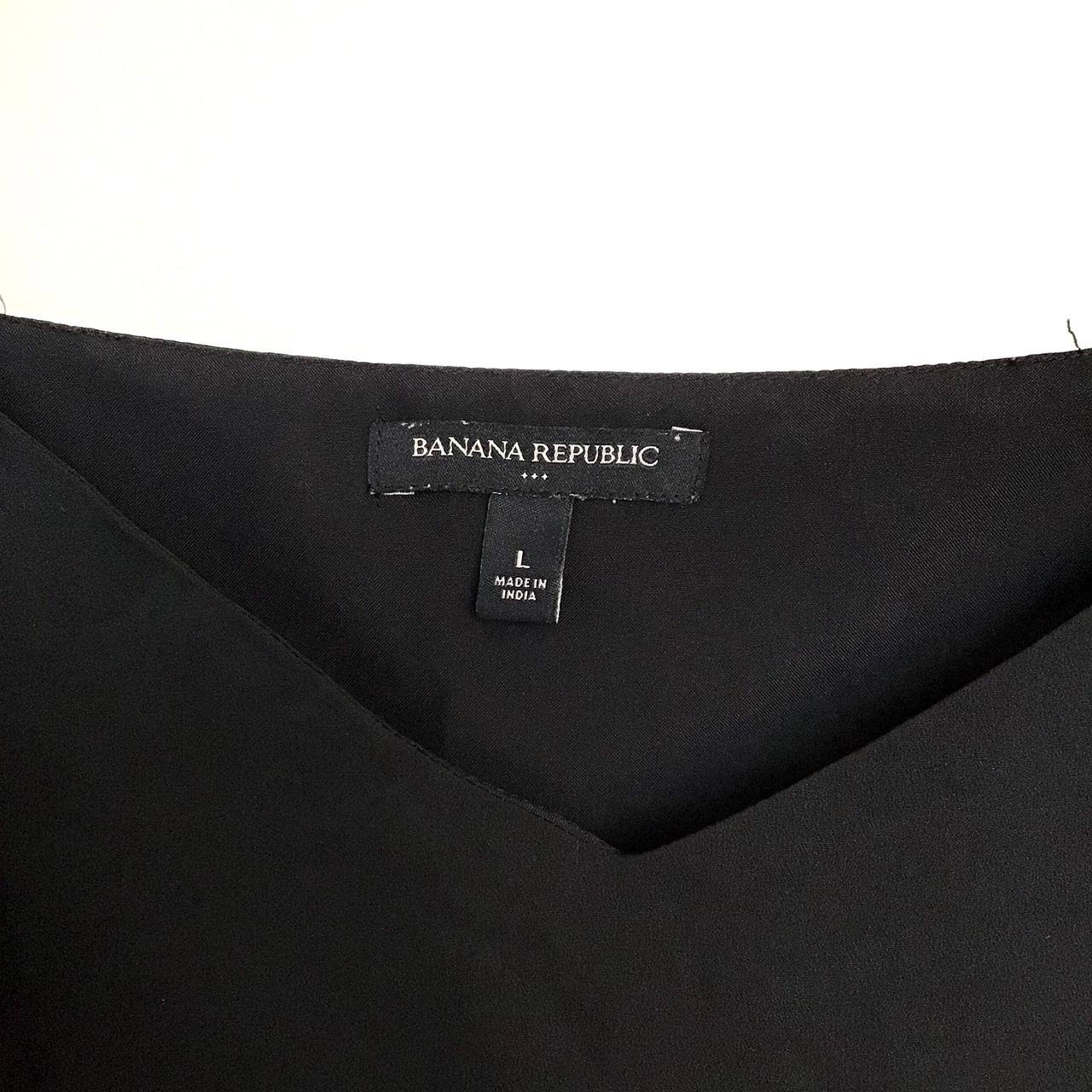 Banana Republic Women's Black Crop-top (2)