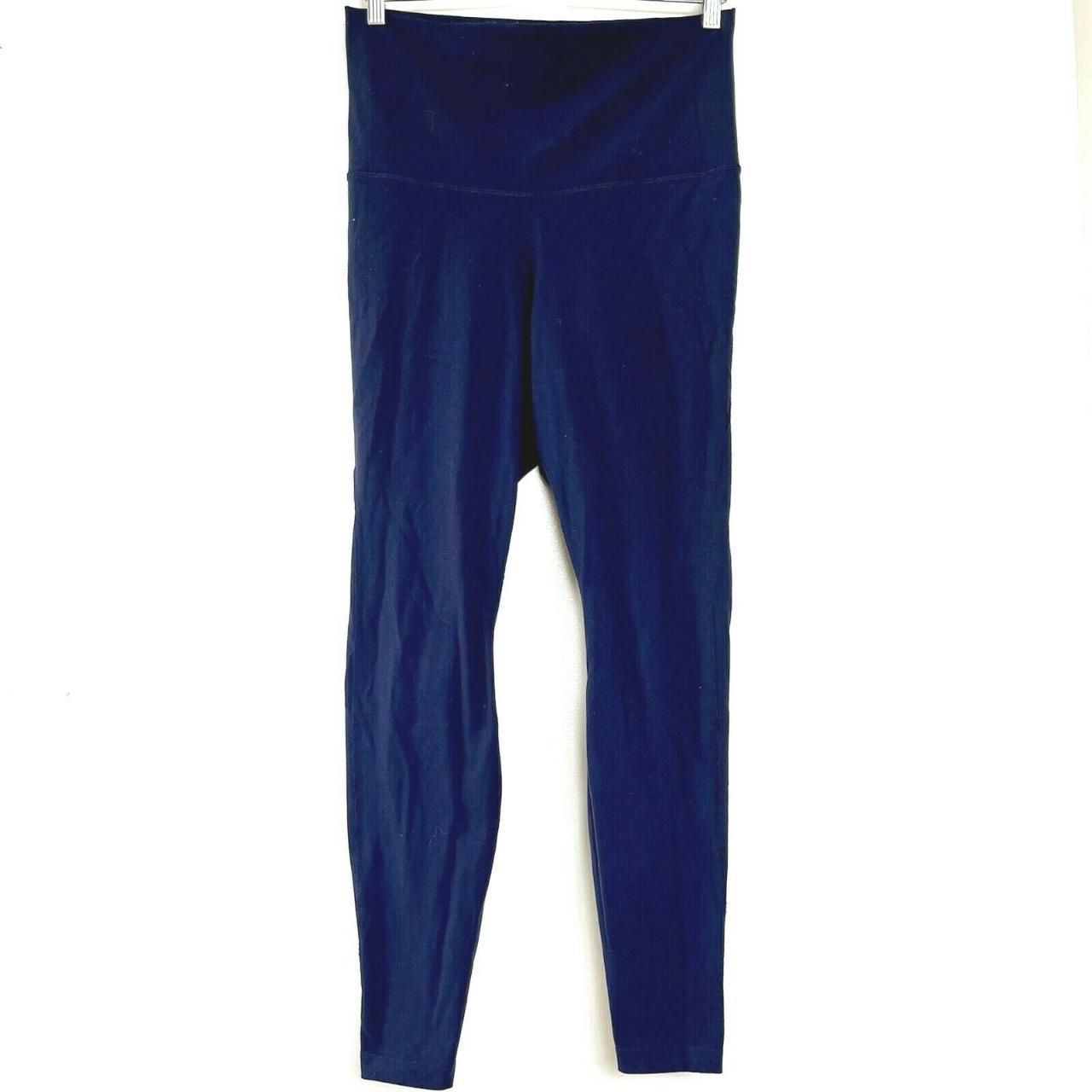 Nike dri-fit navy blue leggings! - high rise - in - Depop