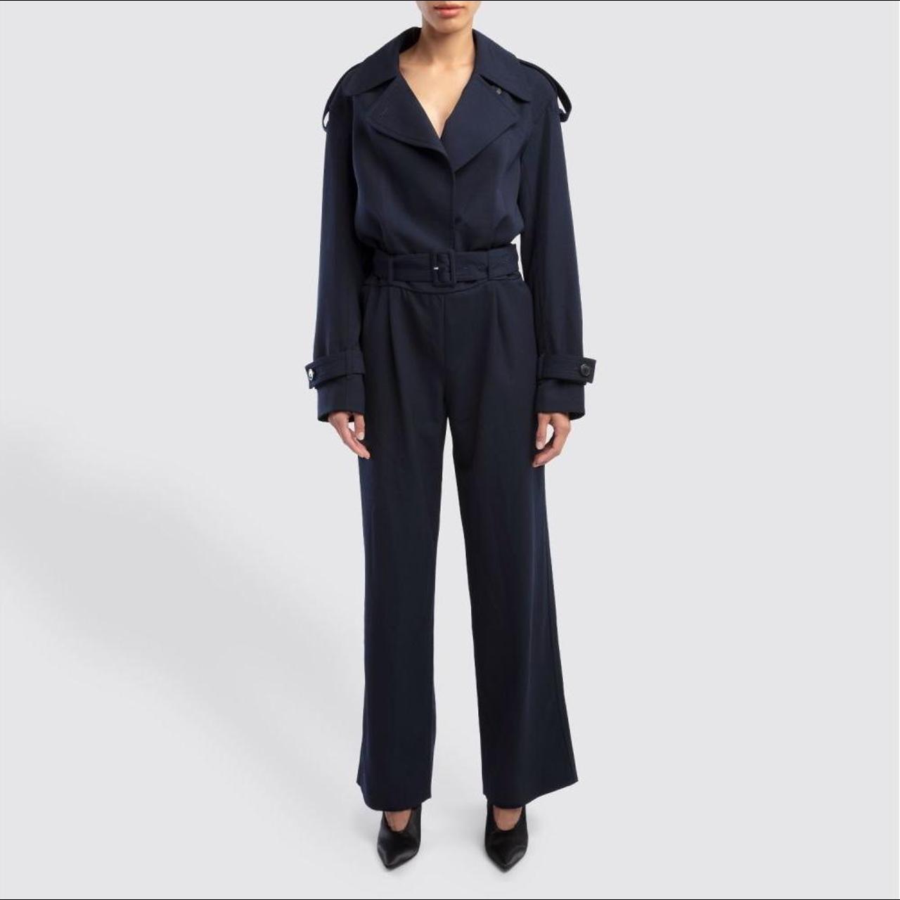 NWT dries van noten navy Pensa buckle jumpsuit size Depop