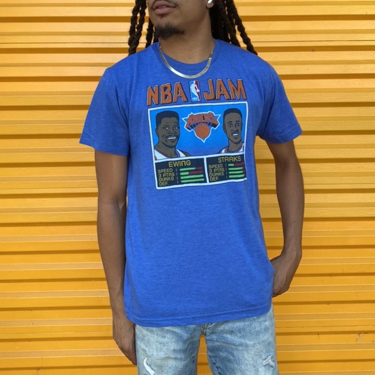 Homage Knicks Starks and Ewing NBA Jam T-Shirt