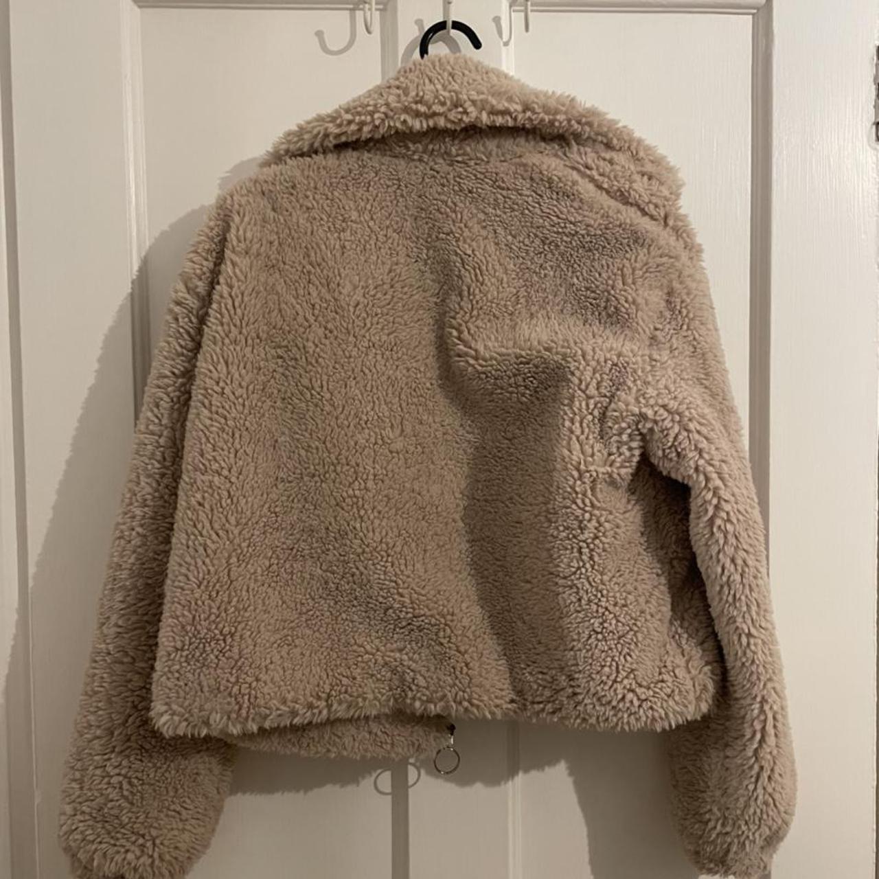 fluffy coat Dusky pink Teddy coat Coat Amazing... Depop