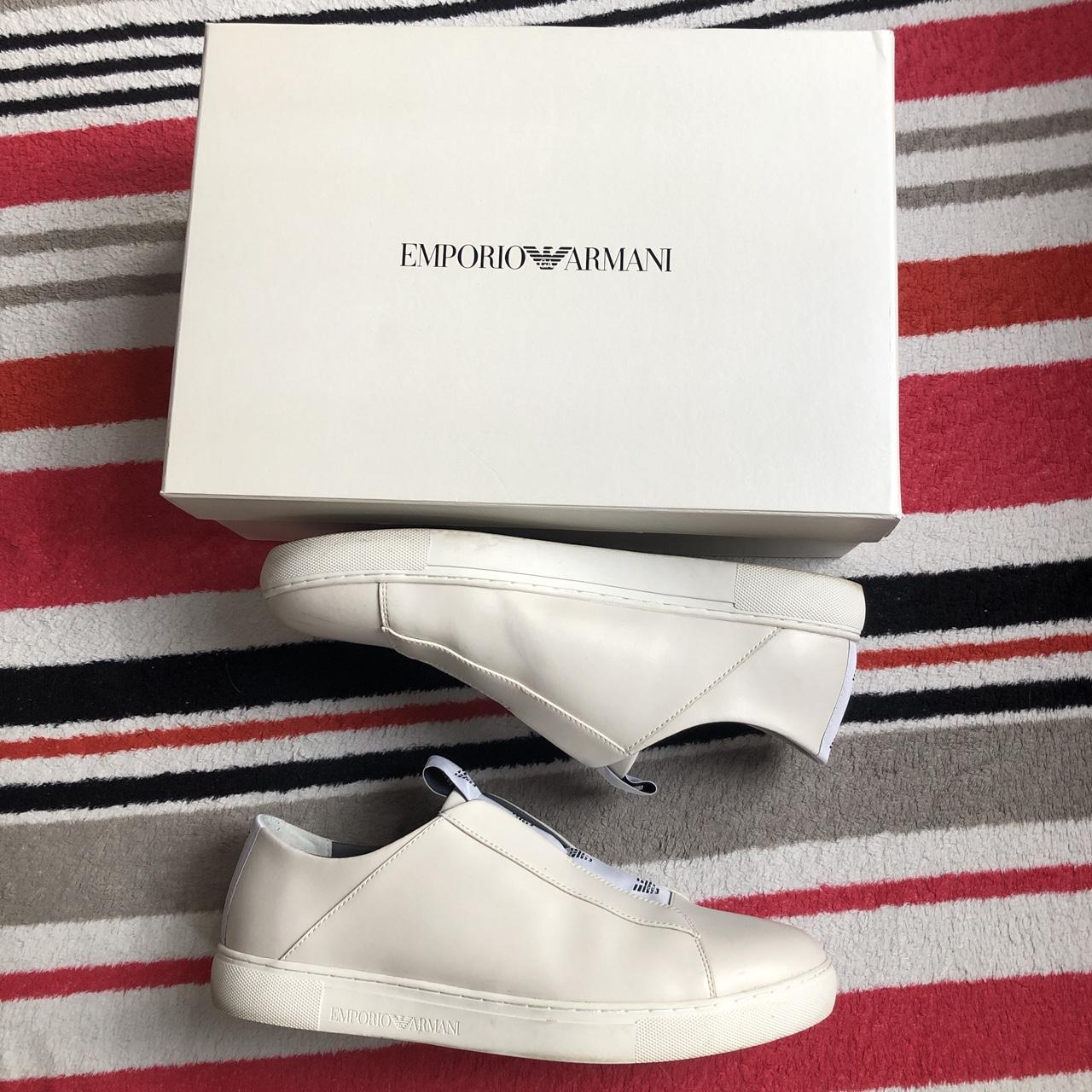 armani slip on trainers