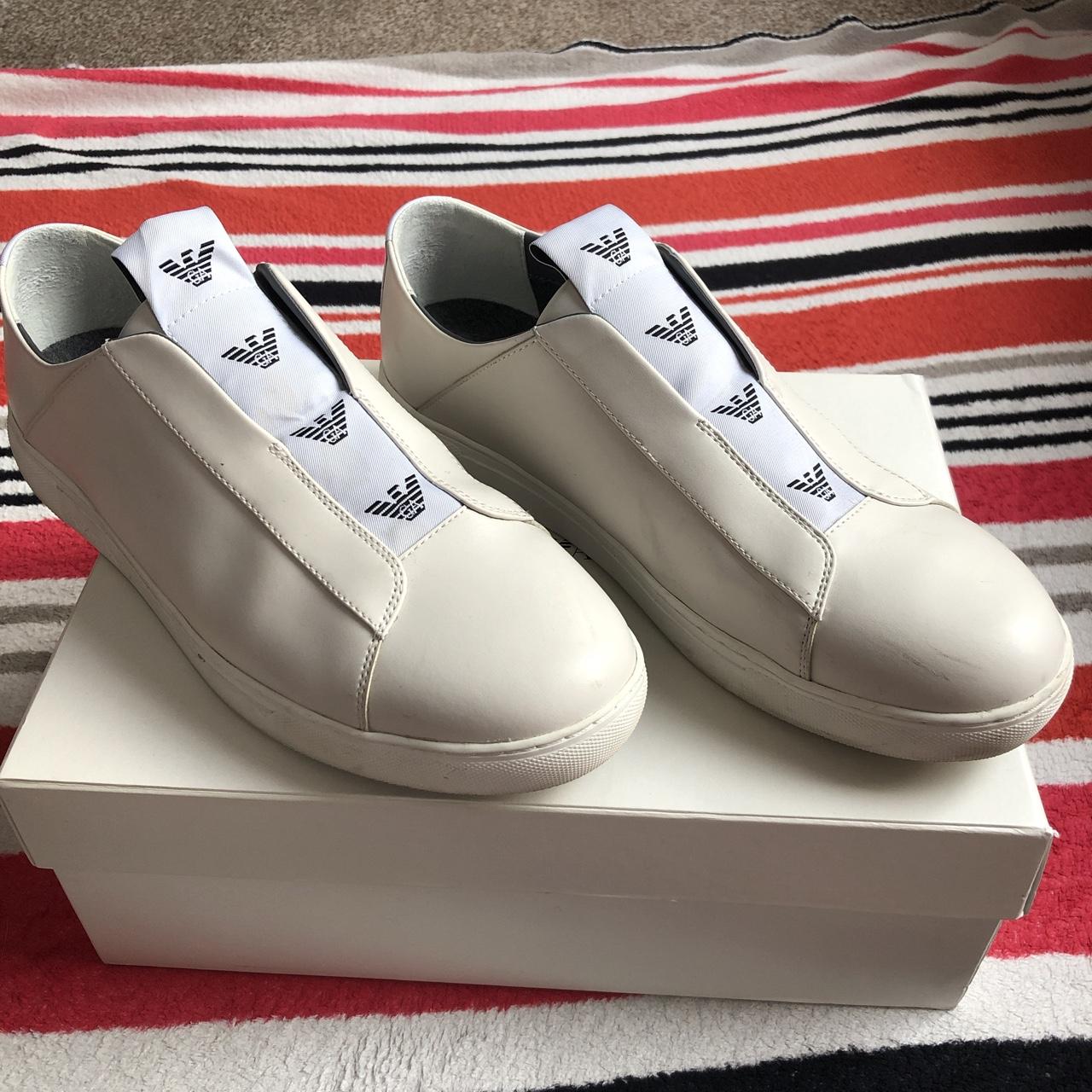 armani slip on trainers