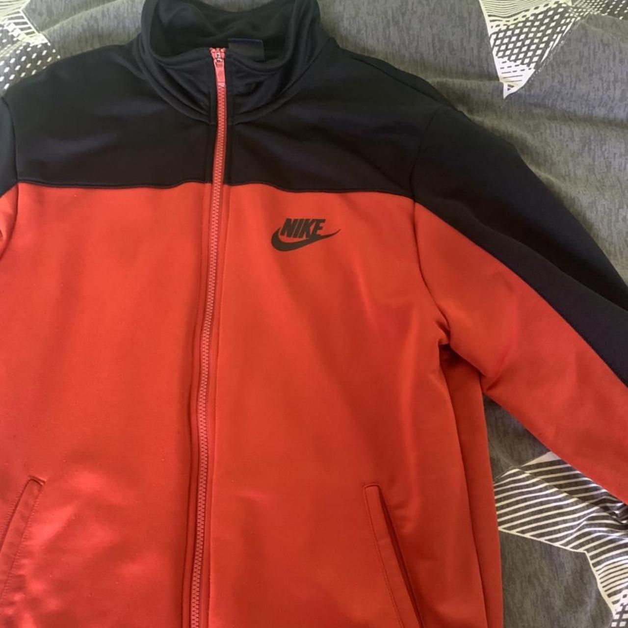 womens orange nike tracksuit