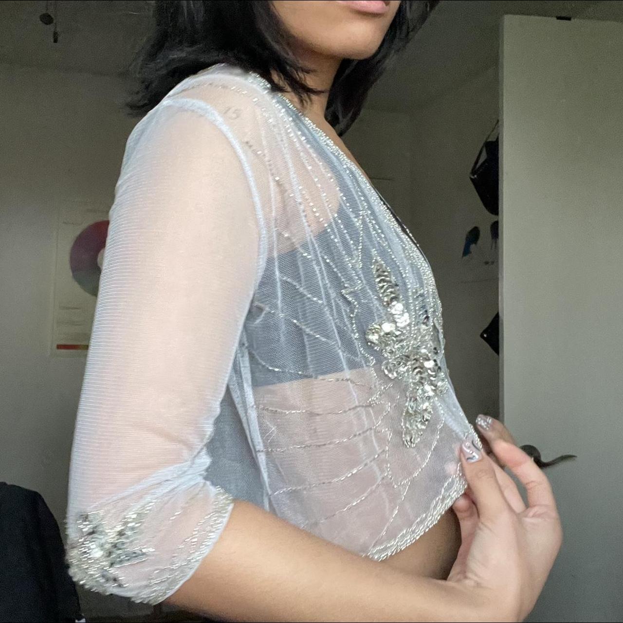 Product Image 4 - Jeweled cover up with beaded