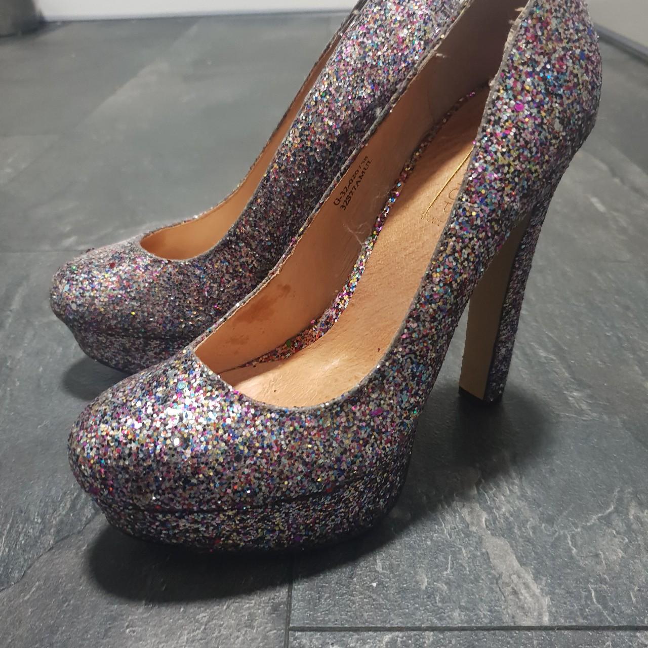 Topshop sale glitter shoes