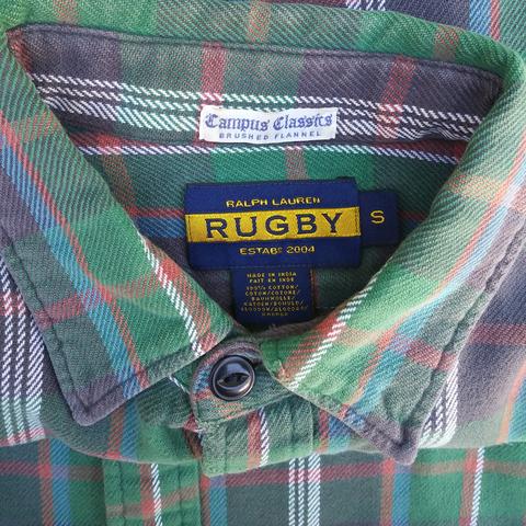 polo rugby flannel