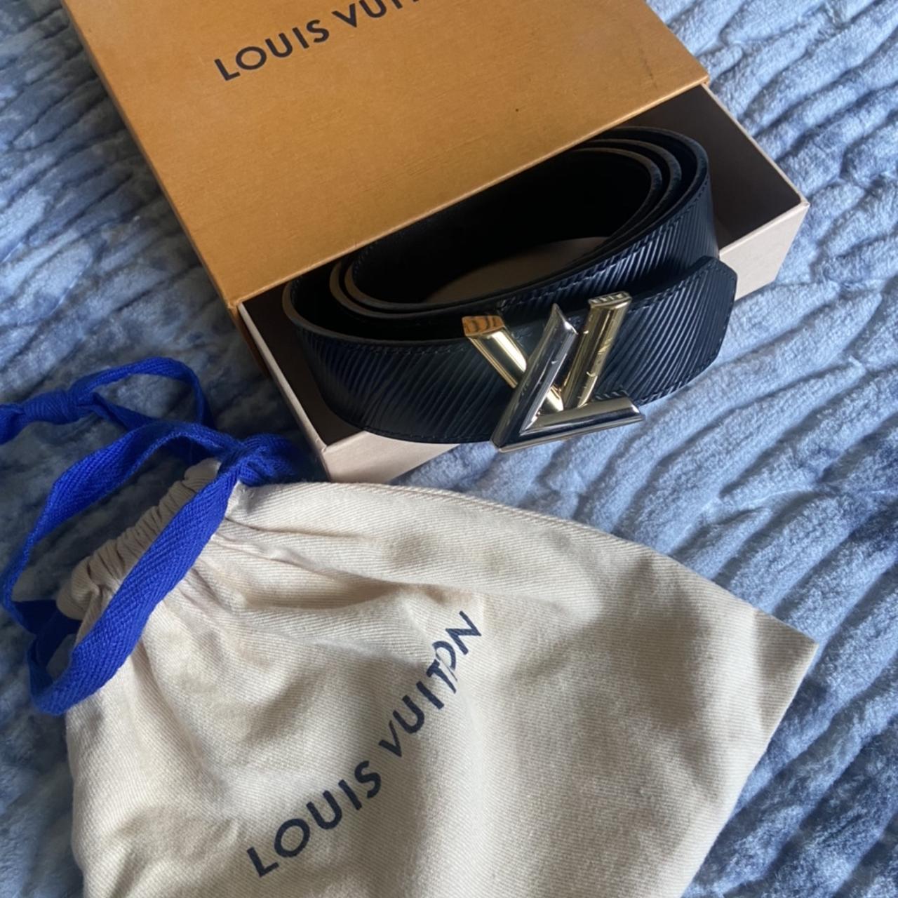 louis vuitton belt box and dust bag