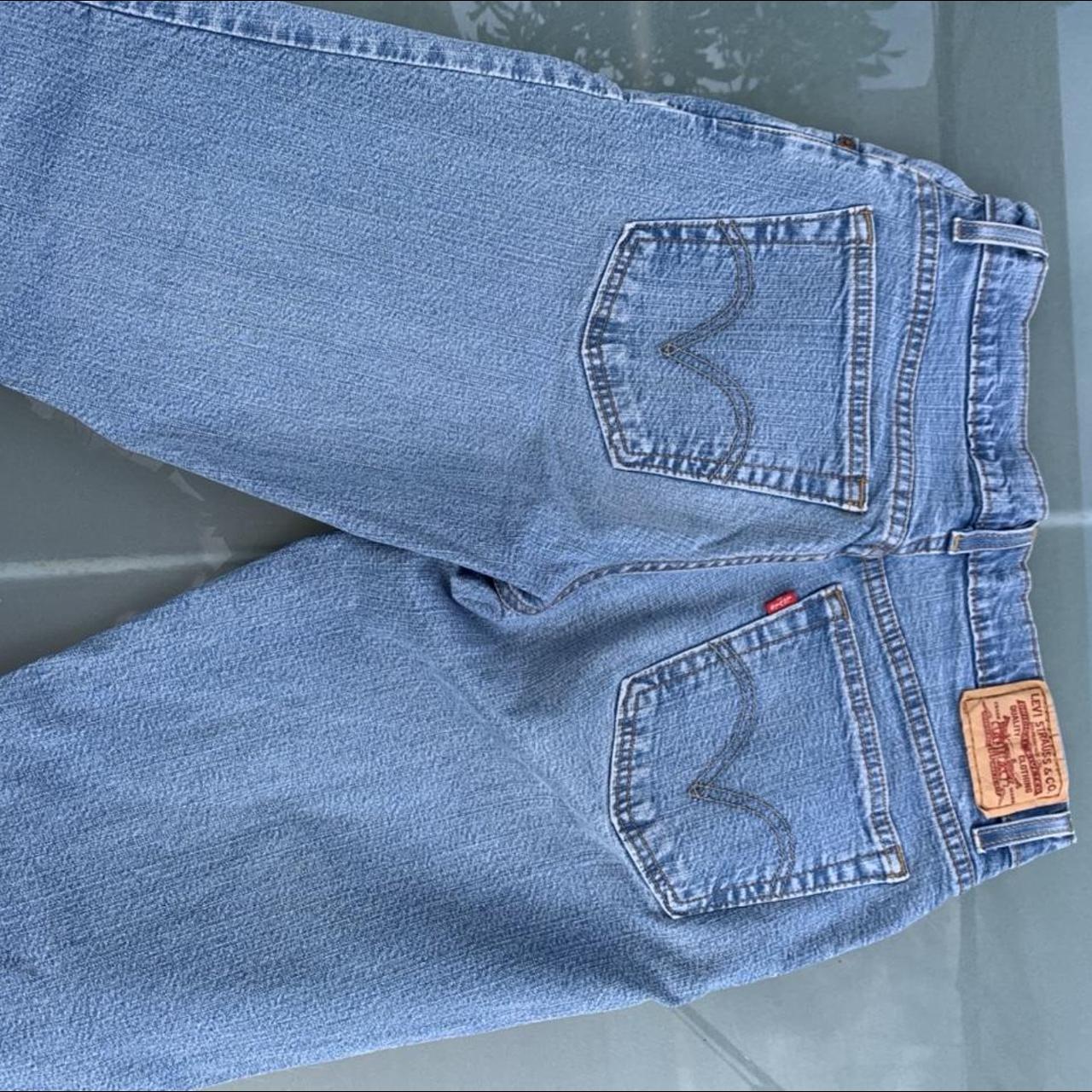 Levi’s relaxed boot cut 550 hello kitty jeans. hand... - Depop